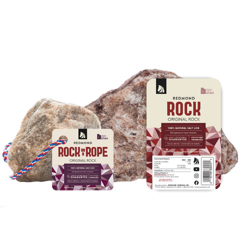 Redmond Rock® - Mined Horse Salt Lick