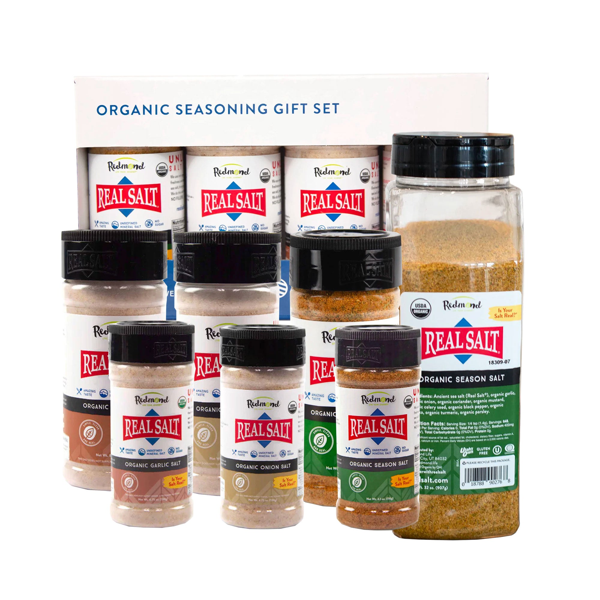 Salt Free Gift Set - 5 Sampler Sized Organic Seasonings